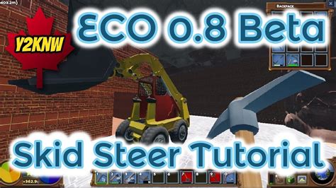 eco game skid steer tutorial